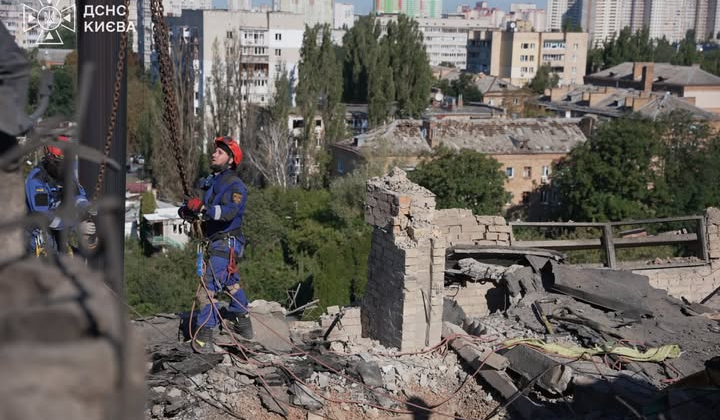 Night attack in Kyiv, victims