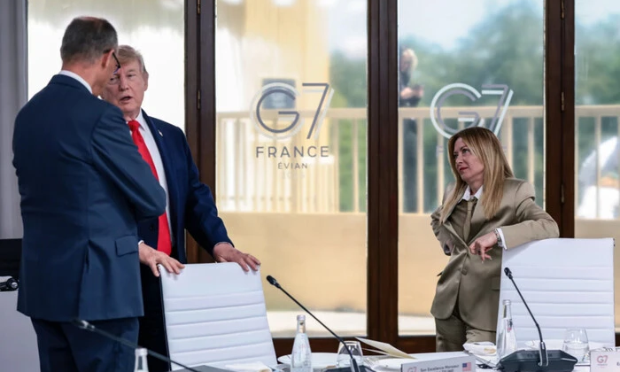 Мелоні проти Трампа після саміту G7
