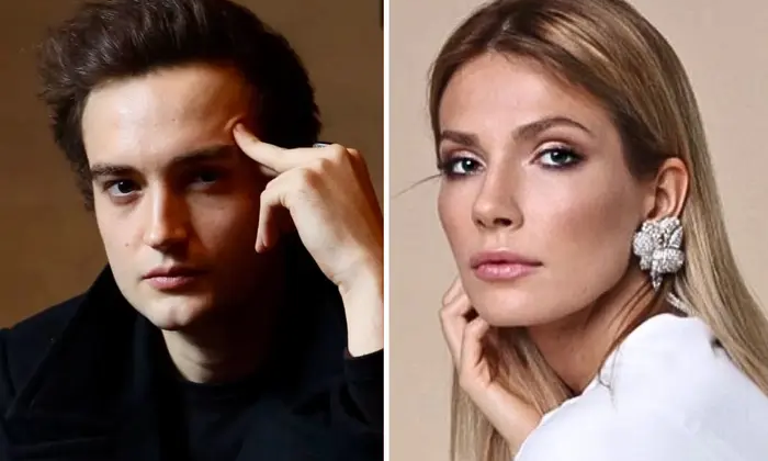 Photo of Nataliia Sumskа's son with sister