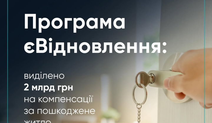 Government allocates additional 2 billion UAH to eRestoration: 20,000 families will receive compensations