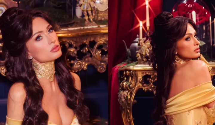 Paris Hilton and Family Celebrate Halloween with Enchanting Disney-Inspired Photoshoot as Belle