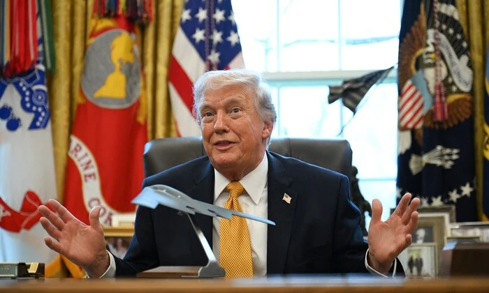 Trump leaves troops in Iran