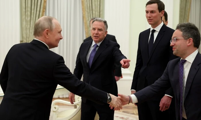 Переговори Путіна з американцями у Кремлі