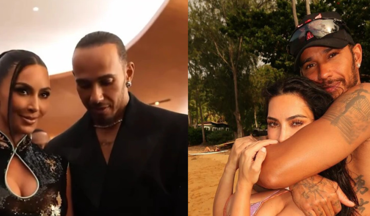Kim Kardashian and Lewis Hamilton romance