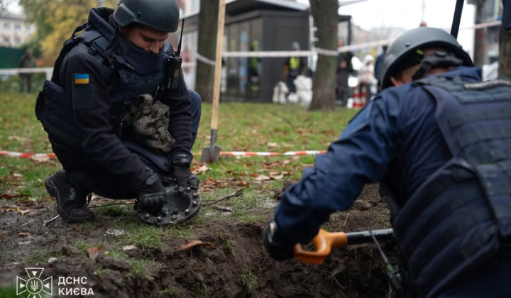 Safe retrieval of Russian ballistic missile in Kyiv