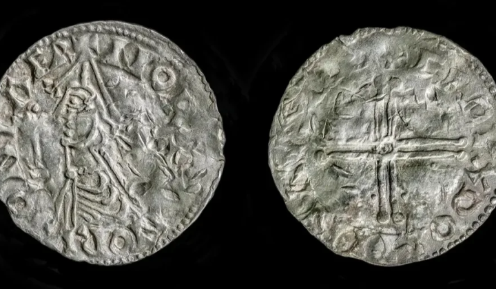 Viking silver coins in Norway