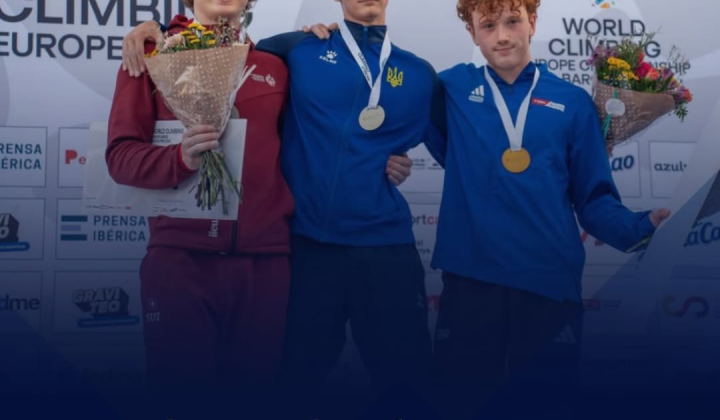 Ukrainian athletes with gold and silver