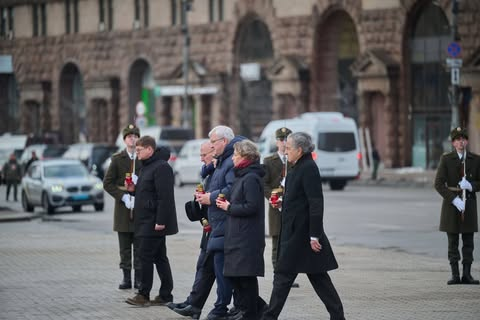 Вшанування полеглих захисників на Майдані