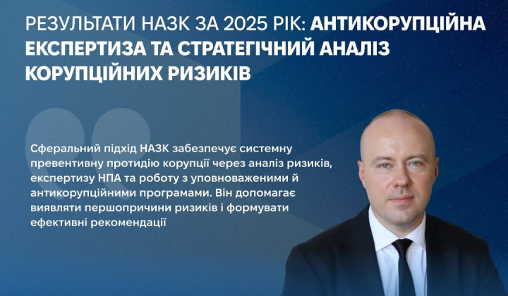 Діяльність НАЗК у 2025 році