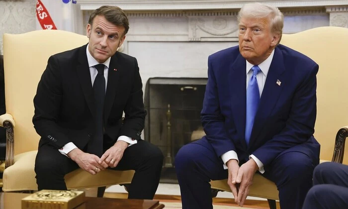 Macron criticizes Trump for NATO threats: 'Too much talk'