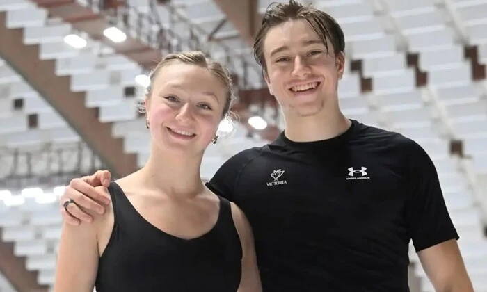 Чеські фігуристи під час Олімпіади-2026