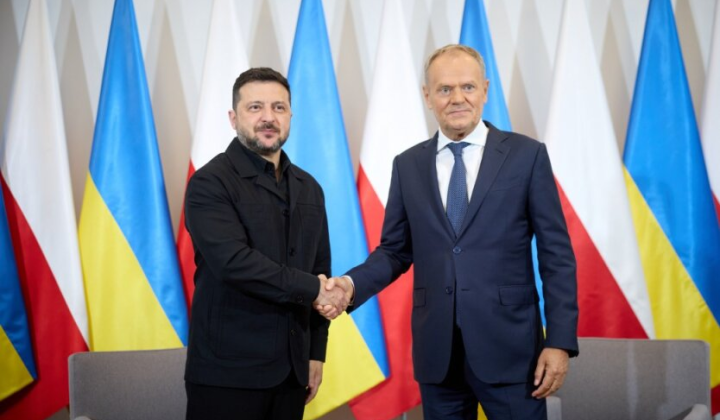 Zelensky after meeting with Tusk