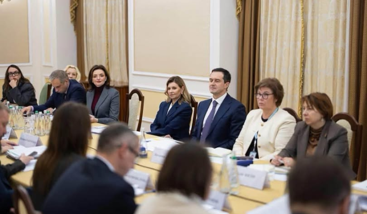 Олена Зеленська на засіданні гендерної політики