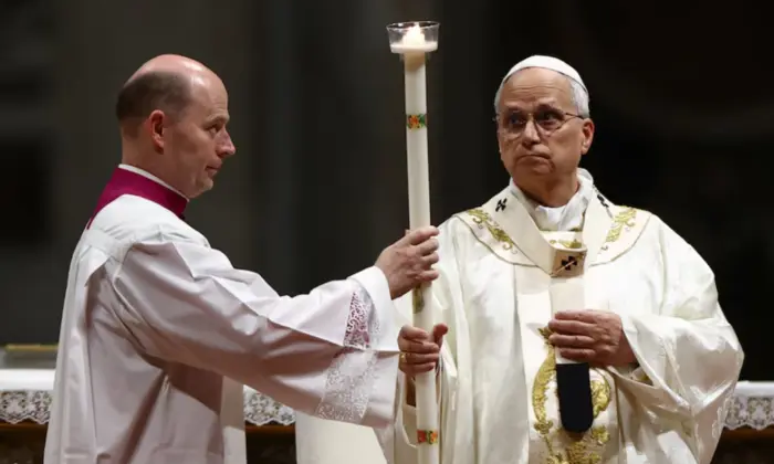 Pope Leo urges not to give in to fear