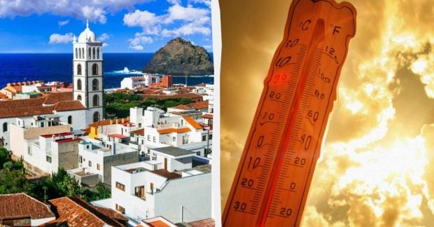 Destruction in Spain due to heatwave
