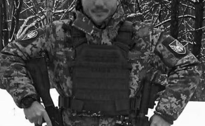 Photo of deceased Lviv rugby player Alexander Tlatov