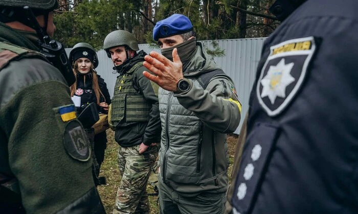 Полиция на полигоне