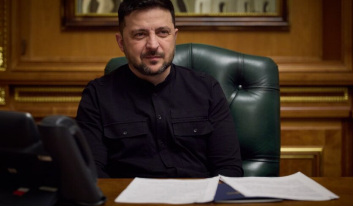 Зеленський та Трамп під час переговорів