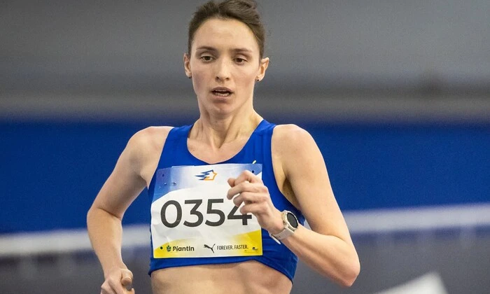 Oleksandra Olianova sets world record in 5000 meters