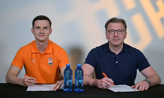 Image of footballer Kriskiv with Shakhtar