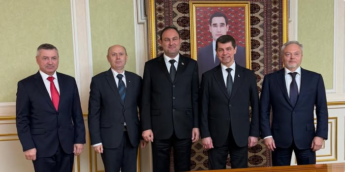 Українська делегація на переговорах в Туркменістані
