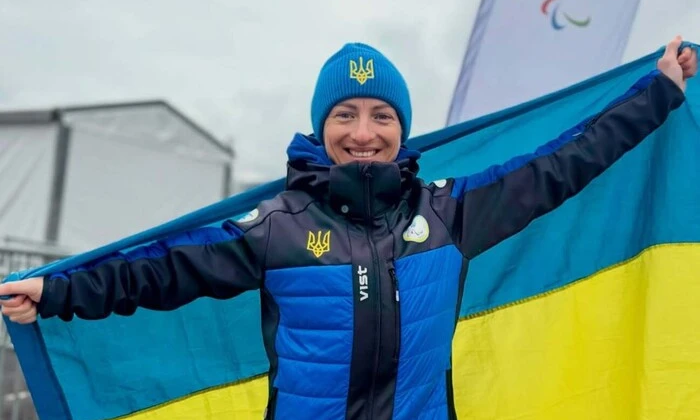 Українська спортсменка з бронзовою медаллю