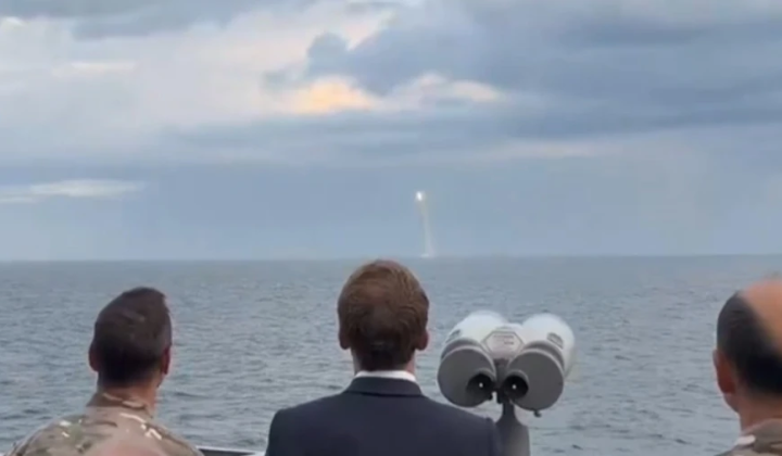 First launch of M51.3 missile in France