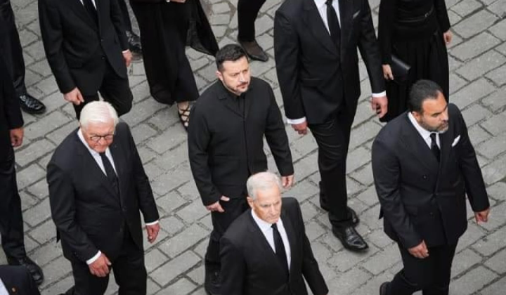 Літак Зеленського під час вильоту