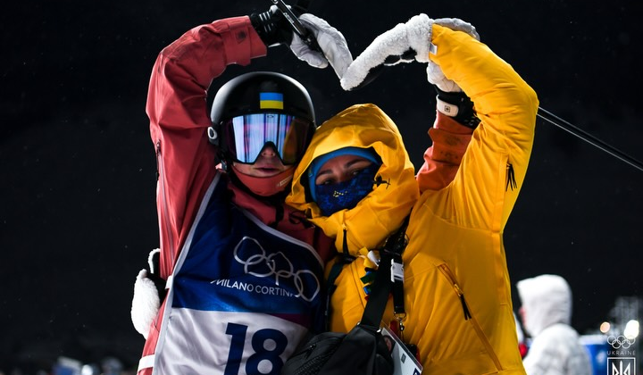 Украинские спортсмены на Зимних Олимпийских играх