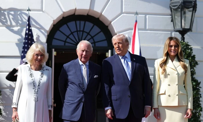Король Чарльз III та президент Трамп