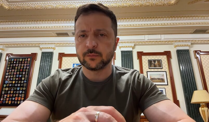 Зеленський і військові літаки ЗСУ