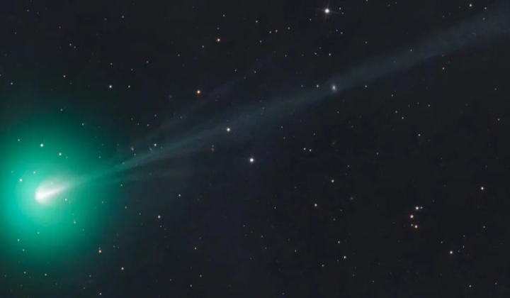 McNaught comet flash over Namibia