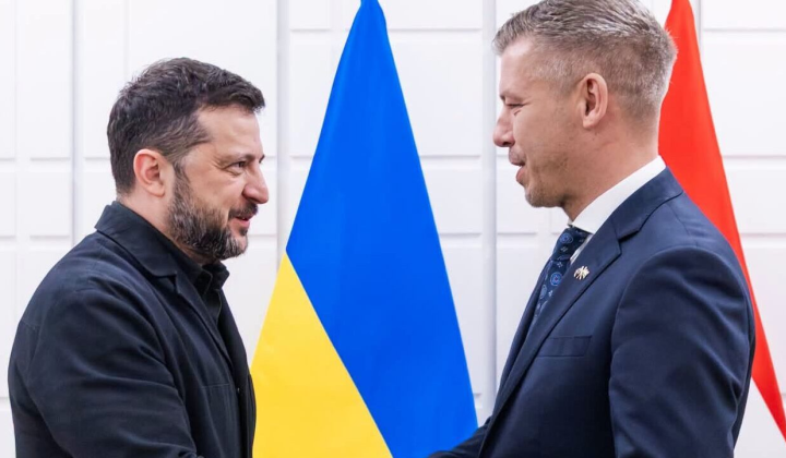 Зеленський і Мадяр на зустрічі в Брюсселі