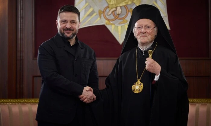 Zelensky met with Patriarch Bartholomew