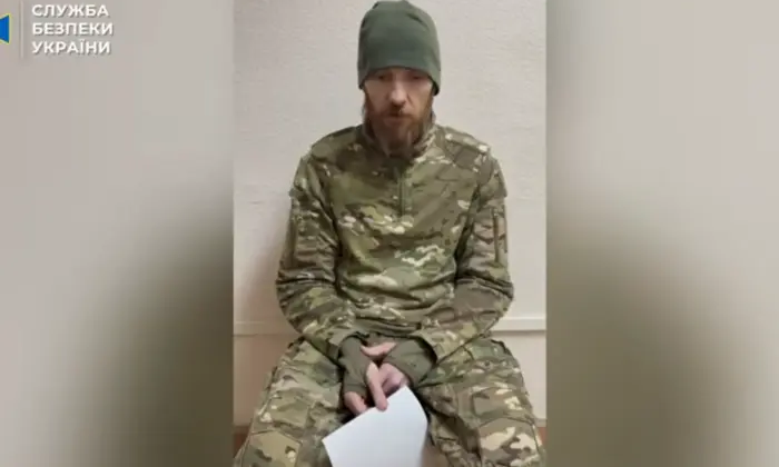 SBU questioning Russian military