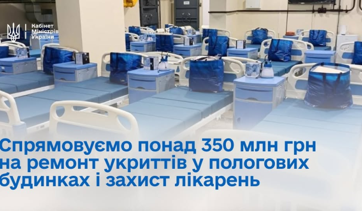 Ремонт укриттів у пологових будинках
