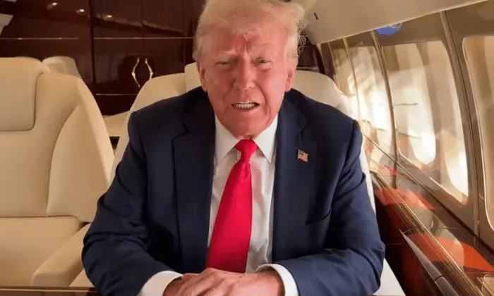 Trump's Air Force One airplane