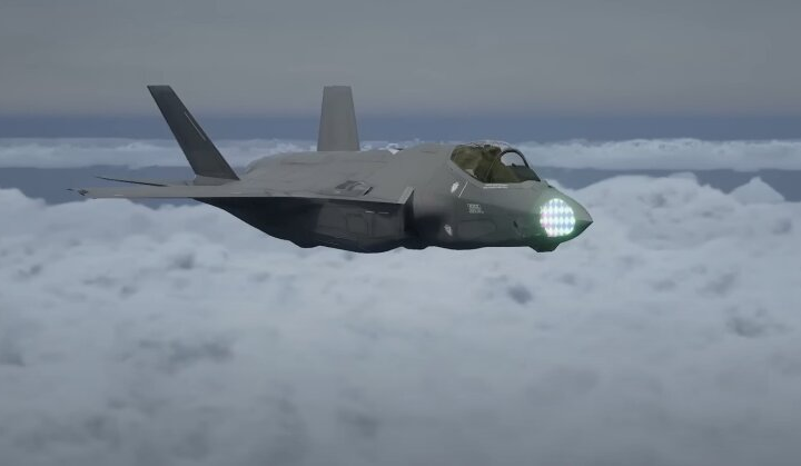 F-35 з підготовленим для боротьби з дронами