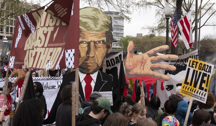 Протести в Америці проти політики Трампа
