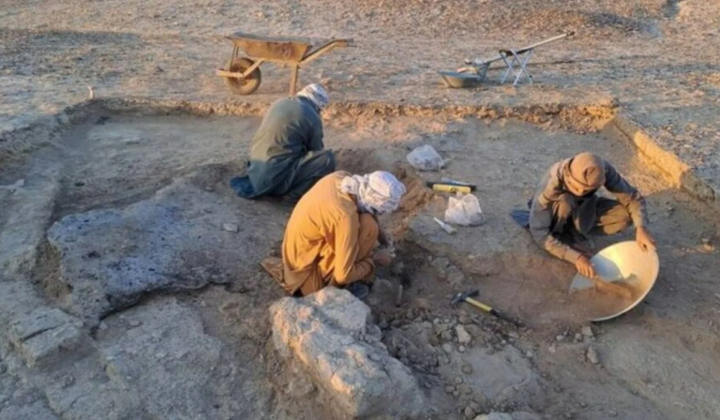 Archaeologists discovered a board game