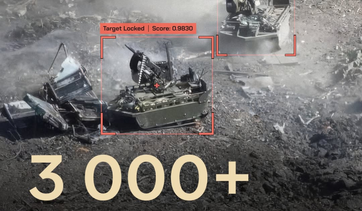 Українські безпілотники знищили 3000 російських роботизованих комплексів