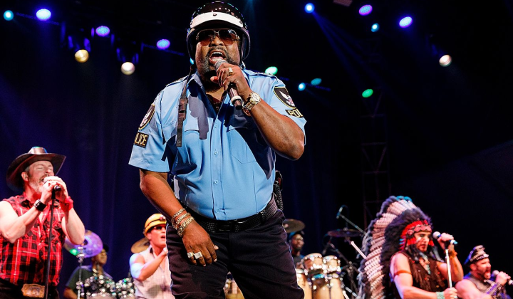 Photo of deceased Village People singer