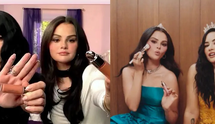 Demi Lovato and Selena Gomez Reunite to Celebrate Rare Beauty with a Nod to Their 2009 Disney Roles