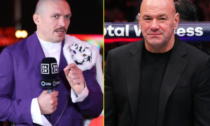 Oleksandr Usyk negotiating with UFC president
