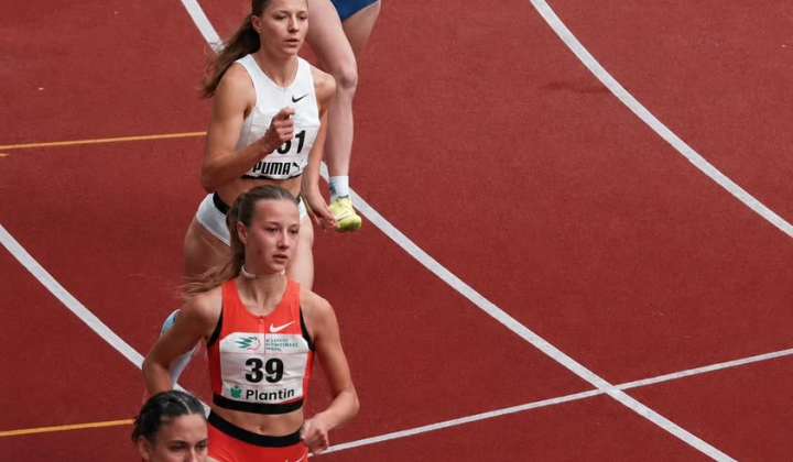 Young Ukrainian athletes at the European Championship