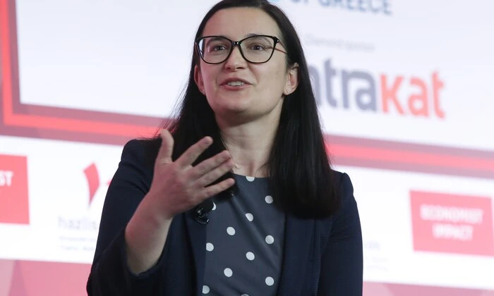 Віцепрем’єрка Молдови під час інтерв’ю