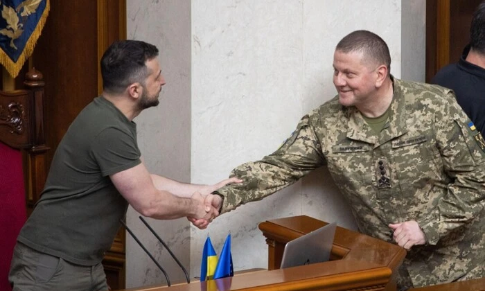 Zaluzhnyi about the SBU search in 2022