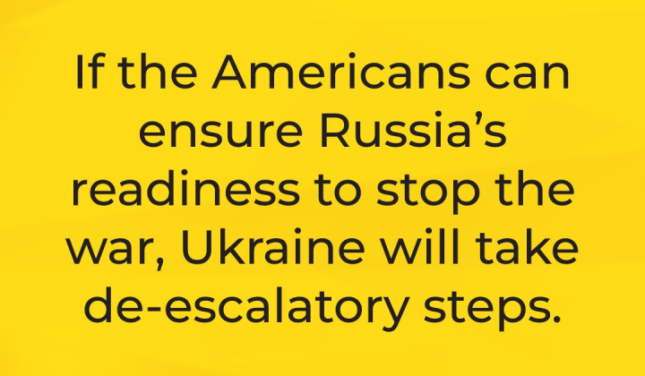 US proposal to cease strikes on infrastructure