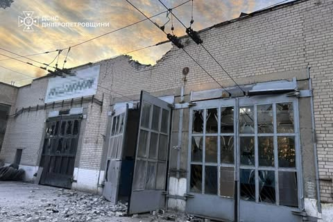 Russian attack on Dnipropetrovsk region