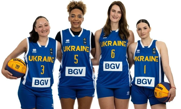 Ukraine women's team at World Championship